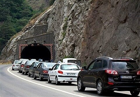 ترافیک پر‌حجم در محور‌های مواصلاتی شمال کشور