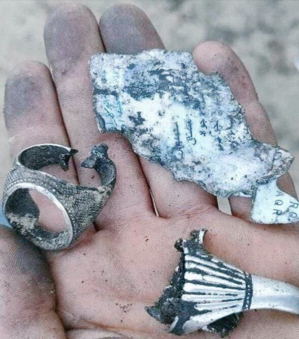 عکس | تصویر منتسب به انگشتر شهید سید حسن نصرالله در محل ترور