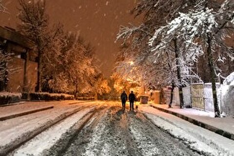 تهران یخ می‌بندد/ بارش برف و کاهش دما تا ۱۵ درجه