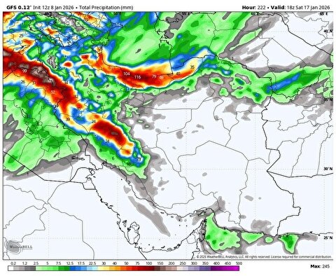 خبر خوش هواشناسی برای تهرانی ها/  سامانه بارشی جدید در راه است
