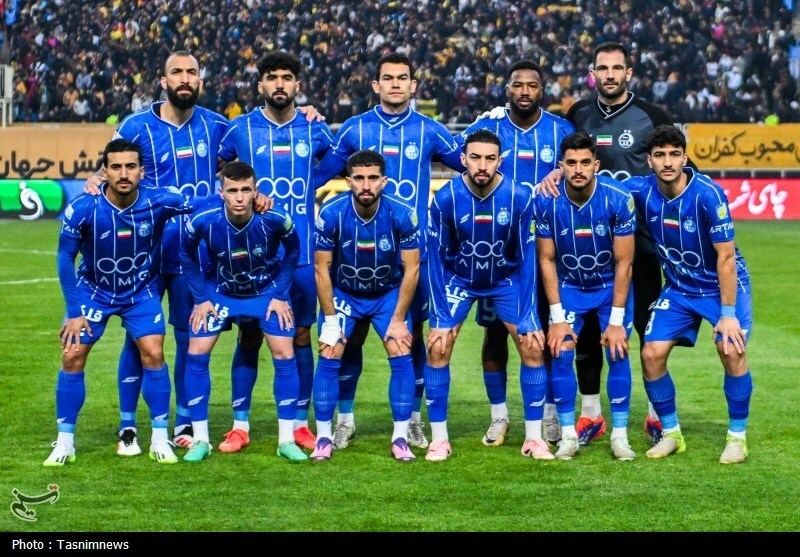 رونمایی از ترکیب استقلال برای دیدار برابر تراکتور