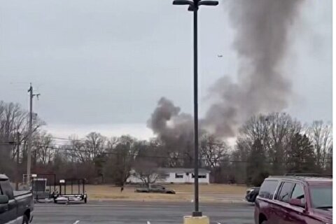 سقوط ۲ بالگرد در نیوجرسی آمریکا