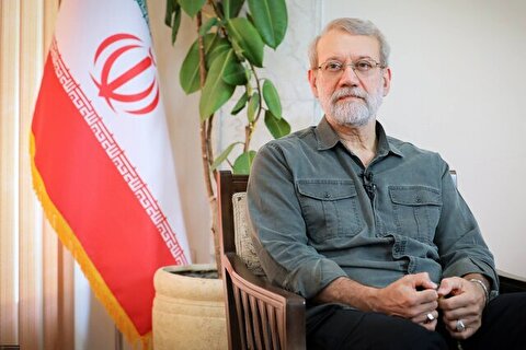 لاریجانی: برخلاف فضاسازی جنگ رسانه‌ای تصنعی، شکل‌گیری ساختاری برای مذاکرات در حال پیشرفت است