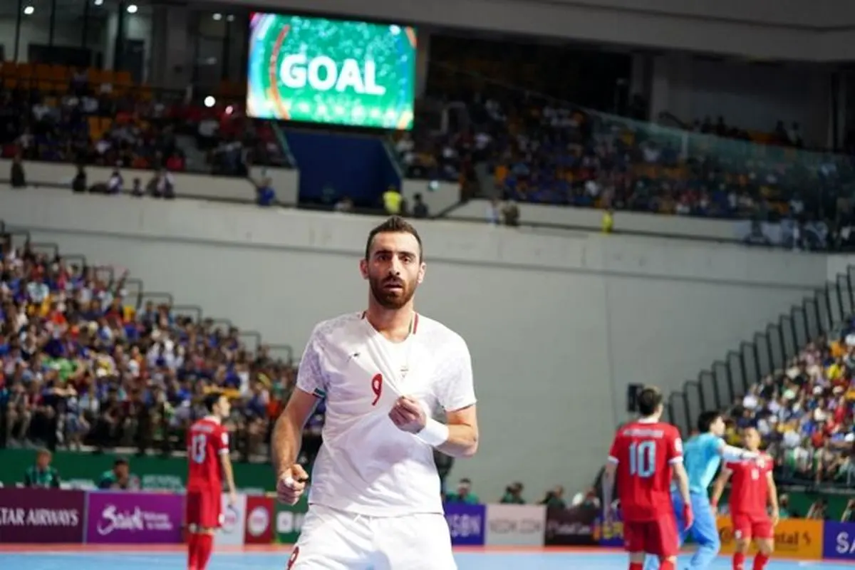 ستاره ایرانی ارزشمندترین بازیکن جام ملت‌های فوتسال آسیا شد