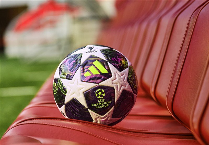 رونمایی آدیداس از توپ فینال لیگ قهرمانان اروپا