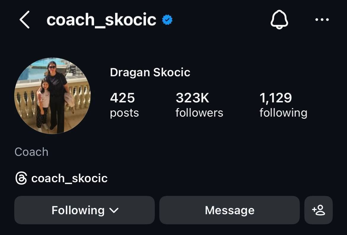 اسکوچیچ و تراکتور؛ وقتی دل یک سرمربی از تیمش پر است + عکس استوری