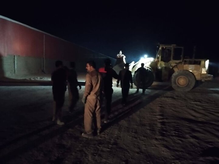 آتش‌سوزی کارخانه کاشی و سرامیک در ابرکوه