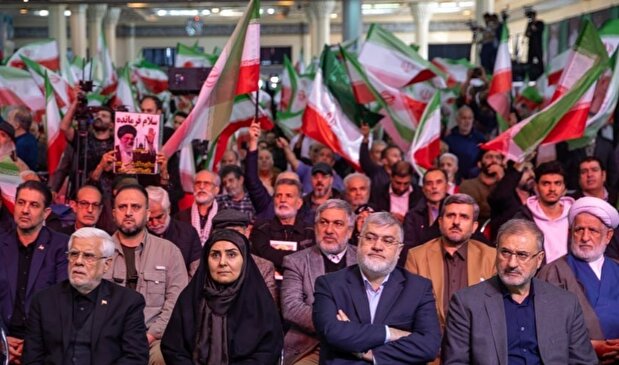 تصاویر خاص از مراسم چهلم جانباختگان وقایع دی ماه ۱۴۰۴ + عکس