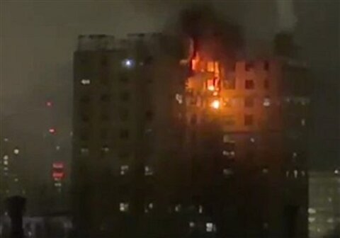 آتش و وحشت در برانکس آمریکا؛ برج مسکونی تخلیه شد