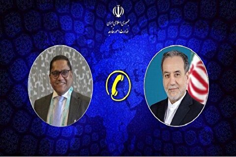 تأکید ایران و سریلانکا بر گسترش روابط اقتصادی و تجاری در گفت‌وگوی تلفنی وزرای خارجه