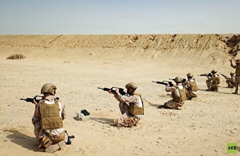 سنتکام تصاویری از تمرین نظامیان آمریکایی در منطقه منتشر کرد + عکس