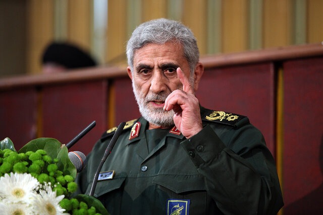 پیام سردار قاآنی خطاب به فرماندهان و رهبران جبهه مقاومت