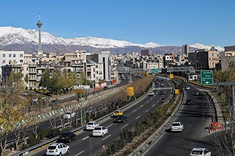 آلودگی هوای تهران در وضعیت قابل قبول