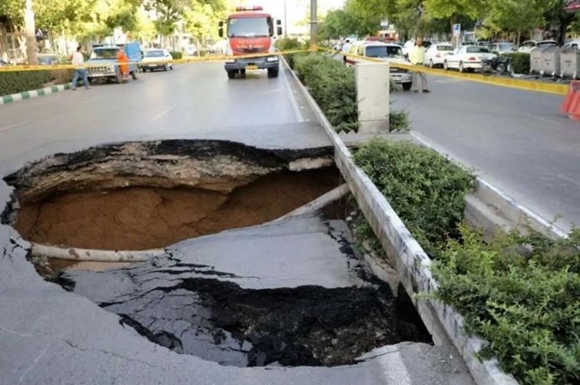 ۳ پرده از بحران فرونشست زمین