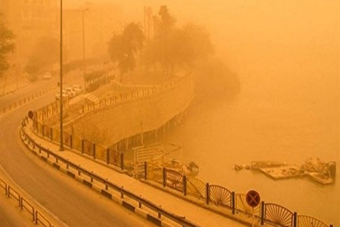 تعطیلی امتحانات مدارس خوزستان به دلیل طوفان گرد و خاک