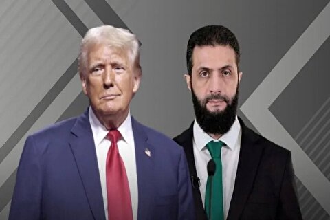 ترامپ با رهبر شورشیان سوریه دیدار کرد/  لغو تحریم‌ها در راه است؟