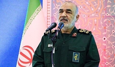 سرلشکر سلامی: عبارات رئیس جمهور آمریکا بر ملت ایران اثر ندارد
