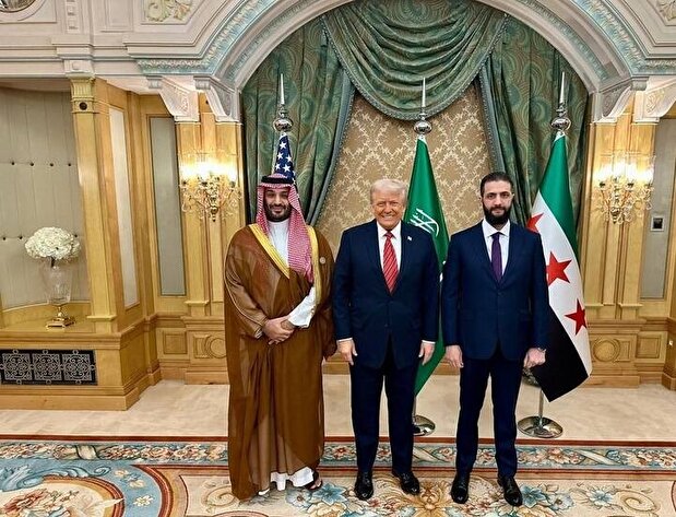 تصاویر / دیدار جولانی و ترامپ و بن‌سلمان