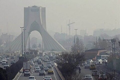 هوای تهران در وضعیت ناسالم