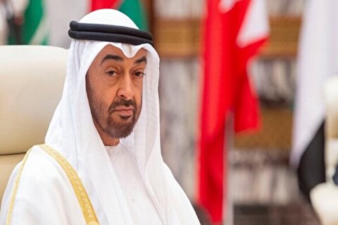 استقبال محمد بن زاید از ترامپ در ابوظبی