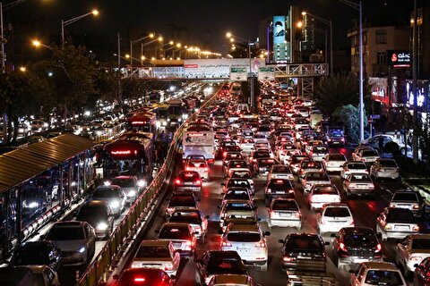 ترافیک فوق سنگین در جاده چالوس و هراز