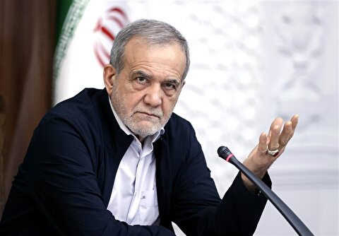 پزشکیان: از هر اقدامی در زمینه برقراری صلح حمایت می‌کنیم