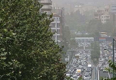 هوای تهران امروز ۸ اردیبهشت ماه  در شرایط ناسالم است