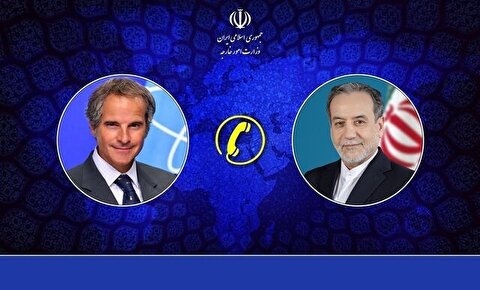 عراقچی به گروسی: ایران به هر تحرک نامناسب اروپا واکنش مقتضی نشان می‌دهد