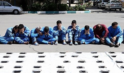 بازداشت ۵۵ تبعه بیگانه فعال در قاچاق سوخت‌