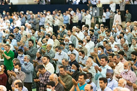 اقامه نماز عید سعید قربان در دانشگاه تهران