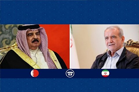 تاکید ایران و بحرین بر تقویت همبستگی اسلامی در گفت‌وگوی تلفنی