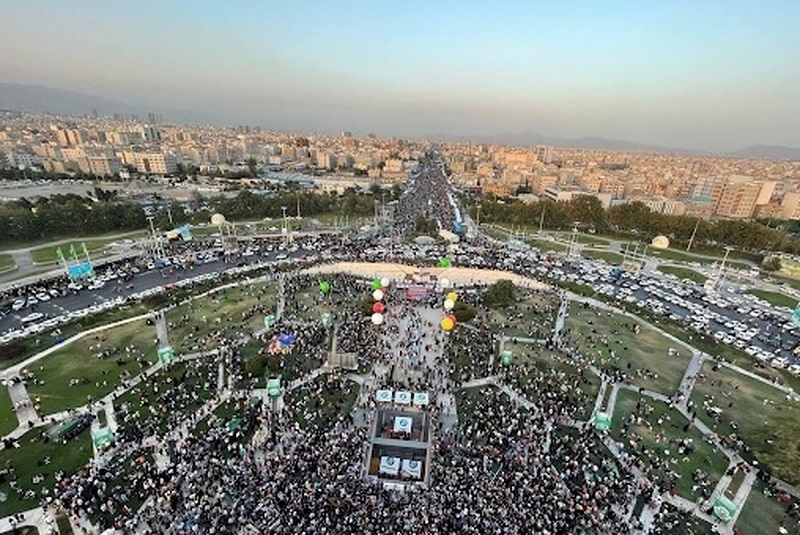 مهمانی ۱۰ کیلومتری غدیر/ تهران میزبان بزرگترین جشن مردمی سال