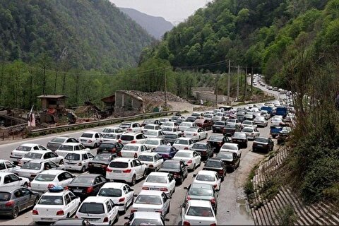 ترافیک سنگین در محور‌های شمالی کشور