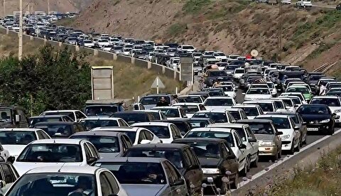 جاده چالوس یکطرفه شد