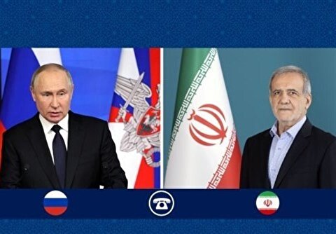 پیام تبریک رئیس جمهور به پوتین