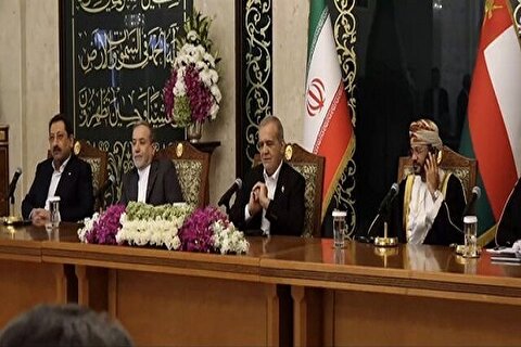 پزشکیان: توافقات خوبی بین ایران و عمان انجام شد