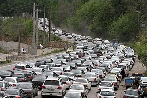 آخرین وضعیت ترافیک در محورهای شمالی