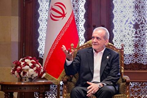 پیام توییتری رئیس جمهور به پادشاه عمان