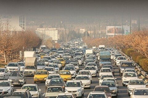 وضعیت هوای ناسالم برای گروه‌های حساس در تهران