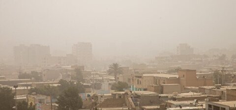 هشدار ورود گرد و خاک از عراق به خوزستان