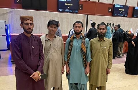 آزادی ۴ شهروند زندانی ایرانی در پاکستان و بازگشت آنها به ایران