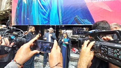 بازدید ۲۸ سفیر از ساختمان شیشه‌ای صداوسیما/ سحر امامی: آنچه باعث شد تا آخرین لحظه روی صندلی بنشینم، جز معجزه خداوند نیست