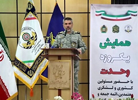 معاون هماهنگ‌کننده عقیدتی سیاسی ارتش: مساله دشمنان فقط ایران نیست مساله آنها سلطه بر جهان اسلام است