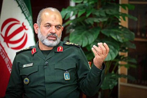 سردار وحیدی: دشمن صهیونیستی تحت فشار سنگین موشک‌های رزمندگان ما له شد