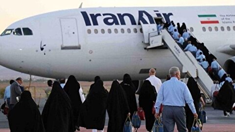 هما: فروش بلیت پروازهای اربعین پلکانی است