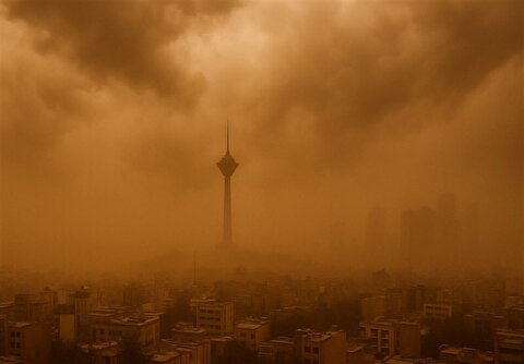 هواشناسی ایران ۱۴۰۴/۴/۴؛ طوفان گردوخاک در ۱۶ استان / هشدار هواشناسی برای تهران