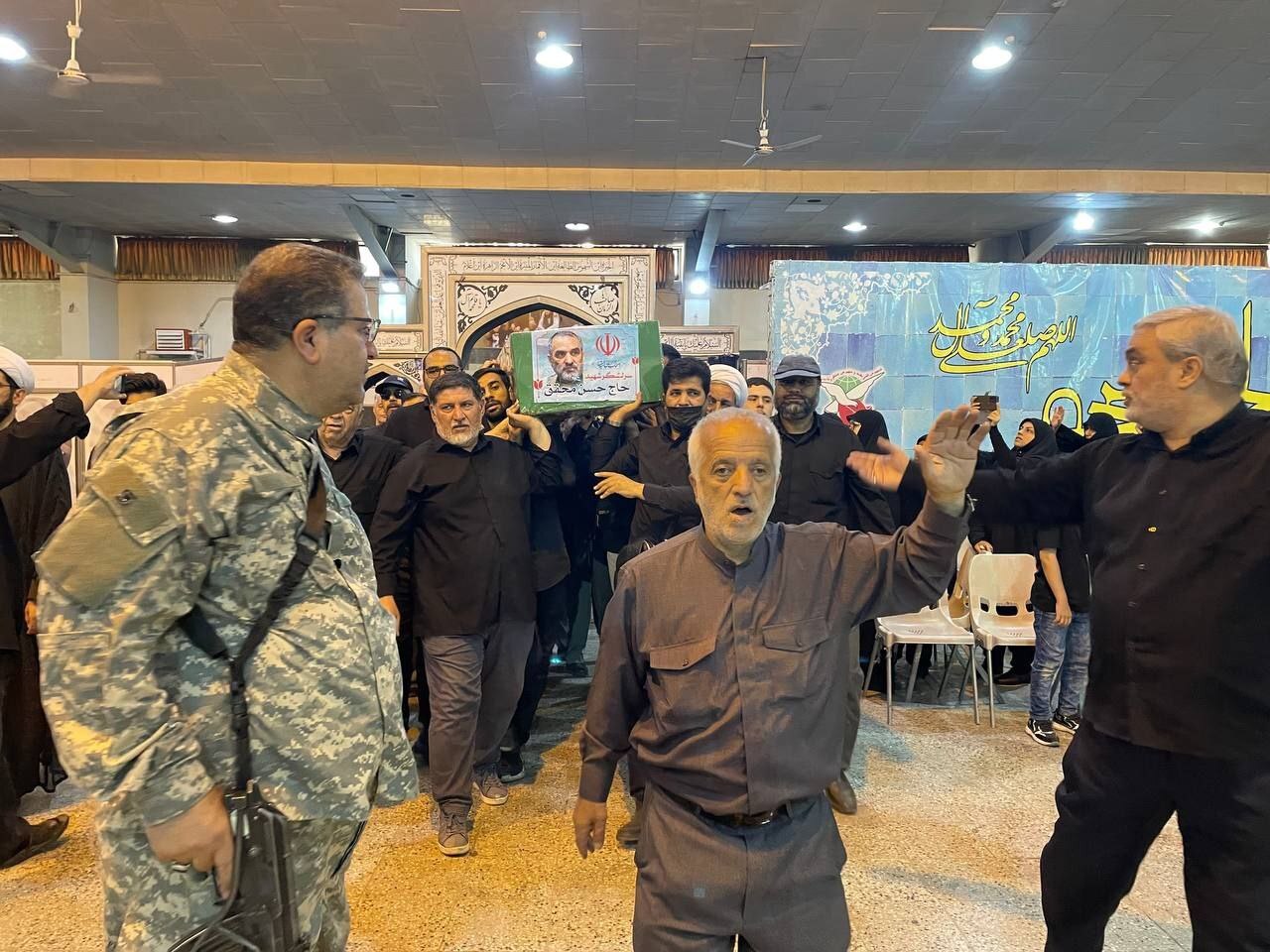 پیکر سردار شهید محقق به خاک سپرده شد