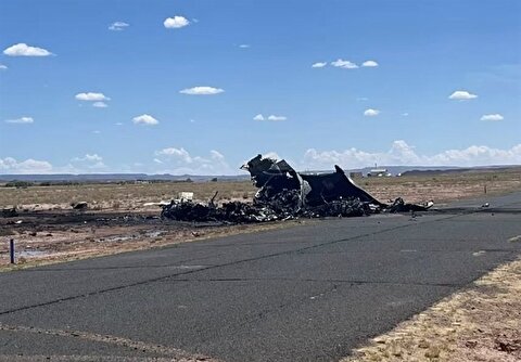 سقوط هواپیمای پزشکی در آریزونا جان ۴ نفر را گرفت