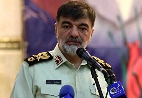 فرمانده فراجا: زائران اربعین مرز خسروی را برای تردد انتخاب کنند