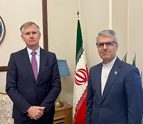 رایزنی سفیر انگلیس در تهران با سخنگوی وزارت خارجه